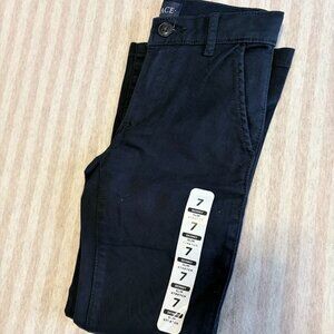 New-Boys Children's Place Chino Pants Skinny Slim Stretch Size 7